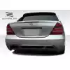 2001-2007 Mercedes C Class W203 4DR Sedan Duraflex AMG V2 Look Rear Bumper - 1 Piece - Image 2