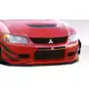 2003-2006 Mitsubishi Lancer Evolution 8 9 Duraflex VT-X V2 Front Bumper - 1 Piece - Image 1