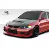 2003-2006 Mitsubishi Lancer Evolution 8 9 Duraflex VT-X V2 Front Bumper - 1 Piece - Image 2