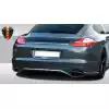 2010-2013 Porsche Panamera Eros Version 2 Rear Wing Trunk Lid Spoiler - 1 Piece - Image 2