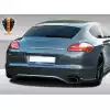 2010-2013 Porsche Panamera Eros Version 2 Rear Lip Under Spoiler Air Dam - 1 Piece - Image 1