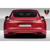 2010-2013 Porsche Panamera Eros Version 2 Rear Lip Under Spoiler Air Dam - 1 Piece - Image 2