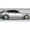 2010-2015 Porsche Panamera Eros Version 4 Wide Body Side Skirts Rocker Panels - 2 Piece - Image 1