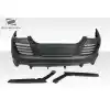 2010-2013 Porsche Panamera Eros Version 4 Wide Body Rear Bumper - 1 Piece - Image 3