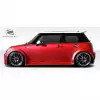 2002-2006 Mini Cooper / Cooper S R50 R53 2005-2008 Cooper convertible R52 Duraflex Type Z Wide Body Side Skirts Rocker Panels - 2 Piece - Image 2