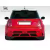 2002-2006 Mini Cooper / Cooper S R50 R53 2005-2008 Cooper convertible R52 Duraflex Type Z Wide Body Rear Bumper - 1 Piece - Image 2