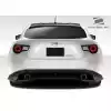 2013-2020 Scion FR-S Toyota 86 Subaru BRZ Duraflex GT Concept Rear Bumper - 1 Piece - Image 2