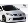 2011-2013 Toyota Corolla Duraflex GT Concept Front Bumper - 1 Piece - Image 2