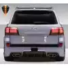 2008-2015 Lexus LX570 Eros Version 1 Rear Bumper - 1 Piece (S) - Image 3