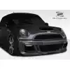 2007-2013 Mini Cooper Hatchback R56 Clubman R55 2009-2015 Cooper convertible R57 2012-2015 Cooper Coupe / Roadster R58 R59 Duraflex DL-R Front Bumper - 3 Piece - Image 2