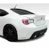 2013-2020 Scion FR-S Toyota 86 Subaru BRZ Duraflex X-5 Rear Add Ons Spat Bumper Extensions - 2 Piece - Image 1