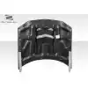 1998-2002 Chevrolet Camaro Duraflex ZL1 Look Hood - 1 Piece - Image 3