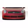 2003-2007 Infiniti G Coupe G35 Duraflex GT500 Wide Body Front Under Spoiler Air Dam Lip Splitter - 1 Piece - Image 1