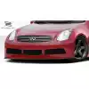 2003-2007 Infiniti G Coupe G35 Duraflex GT500 Wide Body Front Under Spoiler Air Dam Lip Splitter - 1 Piece - Image 2