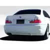 1999-2006 BMW 3 Series E46 2DR 4DR Duraflex CSL Look Rear Bumper - 1 Piece - Image 1