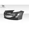 2010-2013 Mazda 3 Duraflex X-Sport Front Bumper - 1 Piece - Image 4