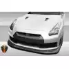 2009-2016 Nissan GT-R R35 Eros Version 4 Front Bumper - 1 Piece - Image 3