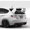 2008-2011 Subaru Impreza 5DR 2008-2014 Subaru WRX STI 5DR Duraflex WRC Look Rear Wing Trunk Lid Spoiler - 1 Piece - Image 1