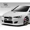 2008-2017 Mitsubishi Lancer Duraflex I-Spec Front Bumper - 1 Piece - Image 2