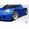 2000-2005 Toyota MRS MR2 Spyder Duraflex TD3000 Wide Body Side Skirts Rocker Panels - 2 Piece - Image 3