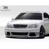 2000-2002 Mercedes S Class W220 Duraflex W-3 Front Bumper - 1 Piece - Image 2