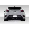 2012-2017 Hyundai Veloster Duraflex Turbo Look Rear Bumper - 1 Piece - Image 1