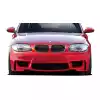 2008-2013 BMW 1 Series E82 E88 AF-1 Front Bumper ( GFK ) - 1 Piece - Image 1