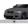 2008-2013 BMW 1 Series E82 E88 AF-1 Front Bumper ( GFK ) - 1 Piece - Image 2