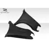 2004-2006 Toyota Tundra Double Cab Duraflex Off Road 4 Inch Bulge Front Fenders - 2 Piece - Image 4