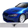 2006-2008 BMW 3 Series E90 4DR AF-1 Hood ( GFK ) - 1 Piece - Image 2