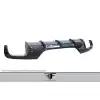 2006-2010 BMW M6 E63 E64 Convertible / 2DR Carbon AF-1 Rear Diffuser ( CFP ) - 1 Piece - Image 4