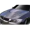 2006-2008 BMW 3 Series E90 4DR Carbon AF-1 Hood ( CFP ) - 1 Piece - Image 1