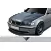 2002-2005 BMW 3 Series E46 4DR Carbon AF-2 Hood ( CFP ) - 1 Piece - Image 2