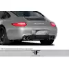 2009-2011 Porsche 911 Carrera 997 C2 C2S C4 C4S Targa 4 Targa 4S Cabriolet Carbon AF-2 Rear Diffuser ( CFP ) - 1 Piece - Image 2