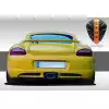 2006-2012 Porsche Cayman Eros Version 2 Wing Trunk Lid Spoiler - 1 Piece - Image 2