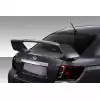 2008-2011 Subaru Impreza 4DR 08-18 Impreza WRX STI 4DR Duraflex STI Look Wing Trunk Lid Spoiler - 1 Piece - Image 1