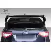 2008-2011 Subaru Impreza 5DR 2008-2014 Subaru WRX STI 5DR Duraflex VR-S Wing Trunk Lid Spoiler - 4 Piece - Image 2