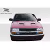 1994-2004 Chevrolet S-10 / 1995-2005 Chevrolet Blazer / 1996-2001 Oldsmobile Bravada Duraflex CVX Hood - 1 Piece - Image 2