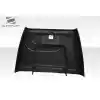 1997-2006 Jeep Wrangler Duraflex CVX Hood (non highline fenders) - 1 Piece - Image 3