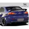 2008-2017 Mitsubishi Lancer 4DR Duraflex M Power Rear Diffuser - 1 Piece - Image 2