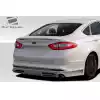 2013-2016 Ford Fusion Duraflex Racer Rear Lip Under Spoiler Air Dam - 1 Piece - Image 2