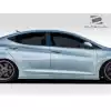 2011-2015 Hyundai Elantra Duraflex Racer Side Skirt Rocker Panels - 2 Piece - Image 2