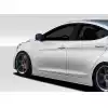 2011-2015 Hyundai Elantra Duraflex Racer Side Skirt Rocker Panels - 2 Piece - Image 1