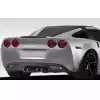 2005-2013 Chevrolet Corvette C6 Duraflex Stingray Look Roof Window Rail Halo Kit - 3 Piece - Image 2