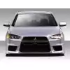 2008-2017 Mitsubishi Lancer Duraflex Evo X V3 Front Bumper - 1 Piece - Image 2