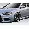 2008-2017 Mitsubishi Lancer Duraflex Evo X V3 Fenders - 2 Piece - Image 1