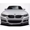 2012-2018 BMW 3 Series F30 M Sport Carbon Creations Eros Version 1 Front Lip Under Air Dam Spoiler - 1 Piece - Image 1