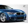 2012-2018 BMW 3 Series F30 M Sport Carbon Creations Eros Version 1 Front Lip Under Air Dam Spoiler - 1 Piece - Image 2