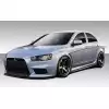 2008-2017 Mitsubishi Lancer Duraflex Evo X V3 Body Kit - 6 Piece - Image 1