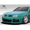 1999-2005 Volkswagen Golf GTI Duraflex R Look Front Bumper - 1 Piece - Image 2